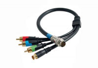 Cablestogo 0.5m RapidRun Component Video + S-Video V.2 Break-Away Flying Lead (87046)